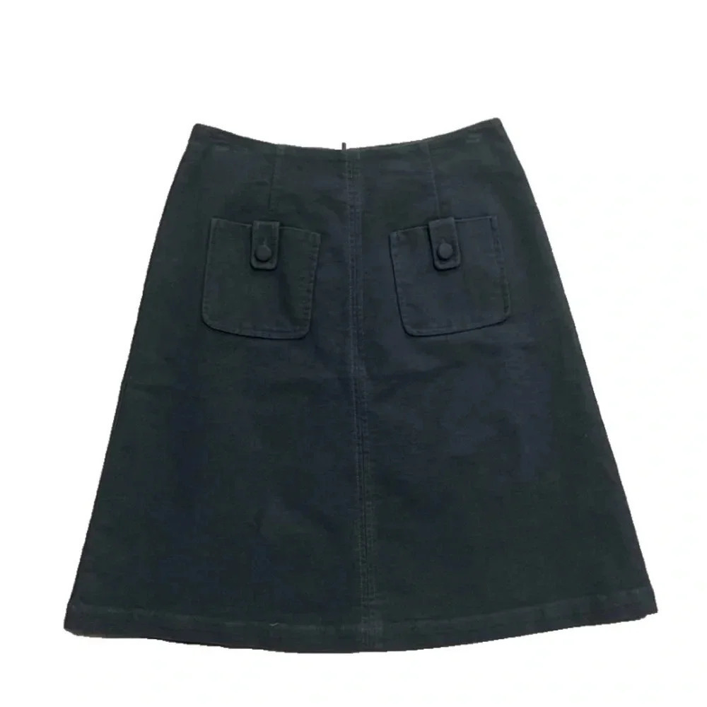 New! Boden Women’s Ella A-Line Skirt Size 4L in Gray